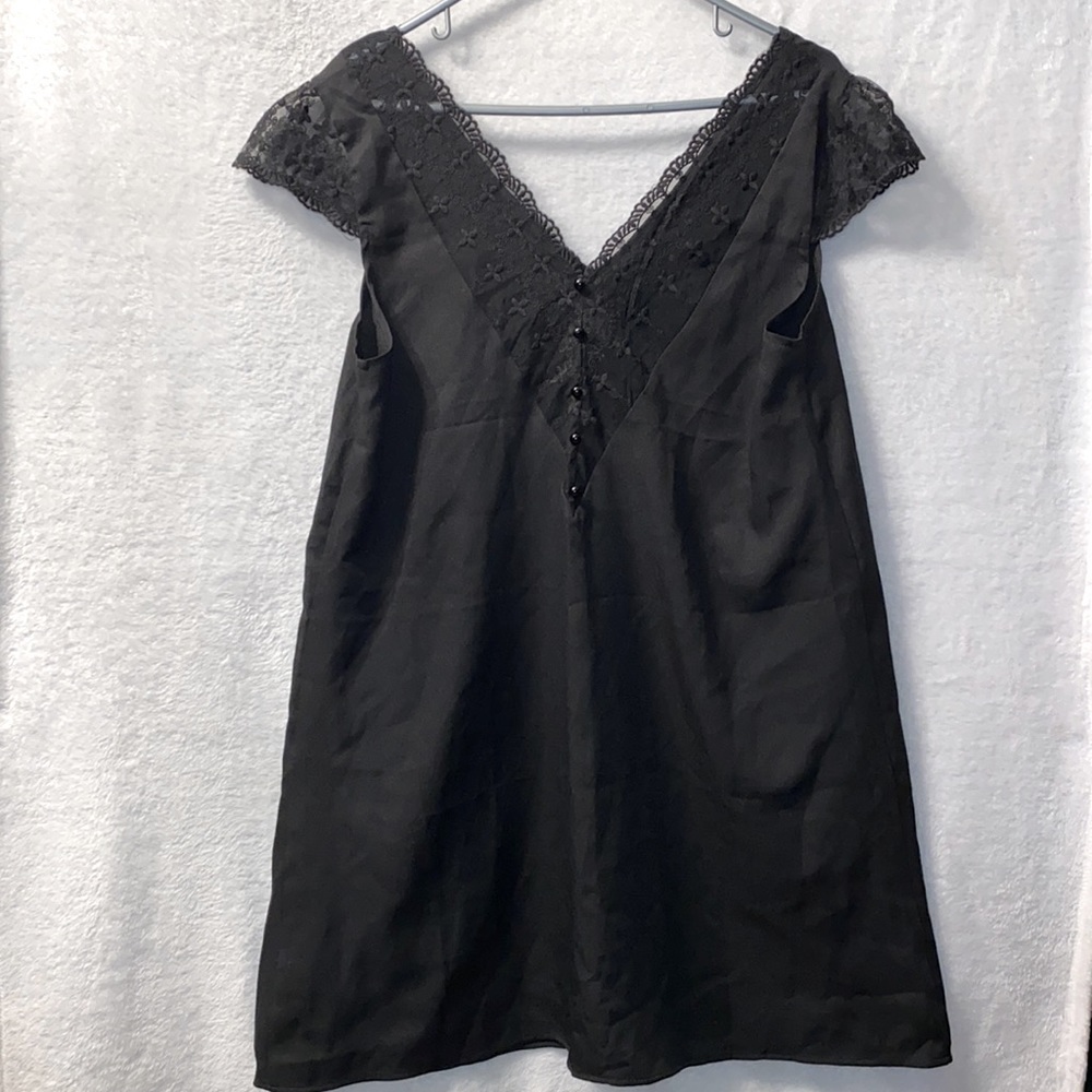 Tunic black dress (L)